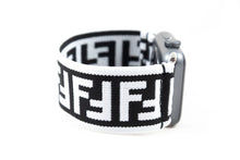 Load image into Gallery viewer, B&W F Pattern Elastic Apple Watch Band