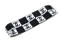 Load image into Gallery viewer, CC Checks Pattern Extra Wide Elastic Apple Watch Band - Hand-Stitched