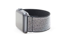 Load image into Gallery viewer, Silver Sparkly Elastic Apple Watch Band