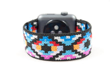 Load image into Gallery viewer, Multicolor Tribal Aztec Elastic Apple Watch Band