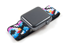 Load image into Gallery viewer, Multicolor Tribal Aztec Elastic Apple Watch Band
