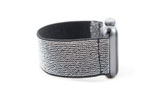Load image into Gallery viewer, Silver Sparkly Elastic Apple Watch Band