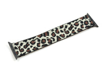 Load image into Gallery viewer, Beige Leopard Elastic Apple Watch Band