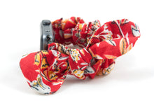 Load image into Gallery viewer, Botanical Apple Watch Scrunchie Band with Top Knot Bow - 38mm 42mm / 40mm 44mm Series 1 - 6 & SE