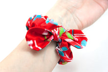 Load image into Gallery viewer, Iris Apple Watch Scrunchie Band with Top Knot Bow