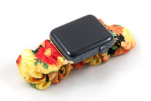 Load image into Gallery viewer, Little Sunflowers Apple Watch Scrunchie Band