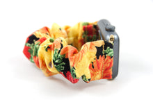 Load image into Gallery viewer, Little Sunflowers Apple Watch Scrunchie Band