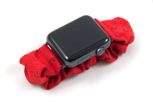 Load image into Gallery viewer, Lucky Horseshoe Apple Watch Scrunchie Band
