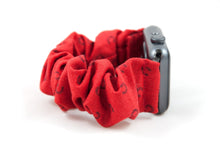 Load image into Gallery viewer, Lucky Horseshoe Apple Watch Scrunchie Band