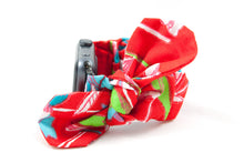 Load image into Gallery viewer, Iris Apple Watch Scrunchie Band with Top Knot Bow
