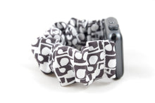 Load image into Gallery viewer, Lilla Prata Stone Gray Apple Watch Scrunchie Band