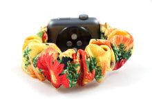 Load image into Gallery viewer, Little Sunflowers Apple Watch Scrunchie Band
