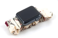 Load image into Gallery viewer, Marauder's Map Apple Watch Scrunchie Band