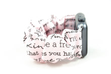 Load image into Gallery viewer, Words to Live by Apple Watch Scrunchie Band