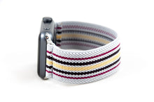 Load image into Gallery viewer, Striped Elastic Apple Watch Band