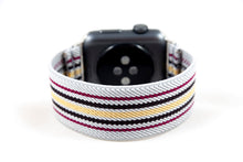Load image into Gallery viewer, Striped Elastic Apple Watch Band