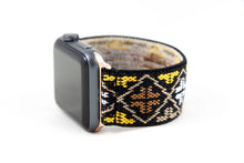 Load image into Gallery viewer, Yellow Ethnic Folk Elastic Apple Watch Band