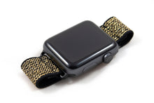 Load image into Gallery viewer, Thin Gold Sparkly Elastic Apple Watch Band