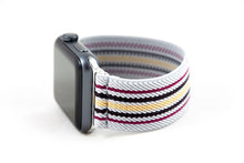 Load image into Gallery viewer, Striped Elastic Apple Watch Band