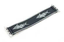 Load image into Gallery viewer, Navy Blue Shark Pattern Elastic Apple Watch Band