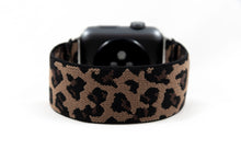 Load image into Gallery viewer, Coffee Mocha Leopard Elastic Apple Watch Band