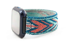 Load image into Gallery viewer, Tribal Chevron Elastic Fitbit Watch Band