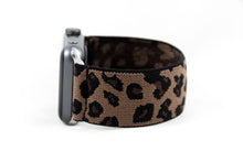 Load image into Gallery viewer, Coffee Mocha Leopard Elastic Apple Watch Band