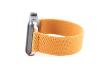 Load image into Gallery viewer, Amber Yellow Thin Elastic Apple Watch Band