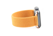 Load image into Gallery viewer, Amber Yellow Thin Elastic Apple Watch Band