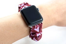 Load image into Gallery viewer, Dreamweaver Cross Print Apple Watch Scrunchie Band