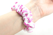 Load image into Gallery viewer, Breast Cancer Awareness Apple Watch Scrunchie Band