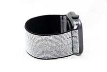 Load image into Gallery viewer, Silver Diamond Like Sparkly Elastic Apple Watch Band