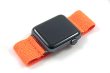 Load image into Gallery viewer, Bright Orange Elastic Apple Watch Band
