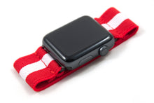 Load image into Gallery viewer, Striped Elastic Apple Watch Band
