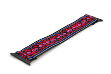 Load image into Gallery viewer, Red Woven Ethnic Pattern Elastic Apple Watch Band
