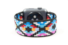 Load image into Gallery viewer, Multicolor Tribal Aztec Elastic Apple Watch Band

