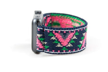 Load image into Gallery viewer, Chevron Tribal Pattern Elastic Apple Watch Band
