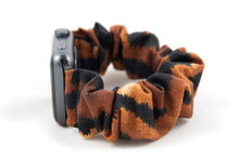Load image into Gallery viewer, Tiger Apple Watch Scrunchie Band
