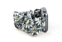 Load image into Gallery viewer, Daisy Apple Watch Scrunchie Band
