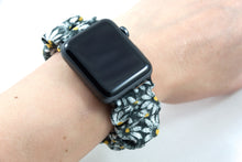 Load image into Gallery viewer, Daisy Apple Watch Scrunchie Band
