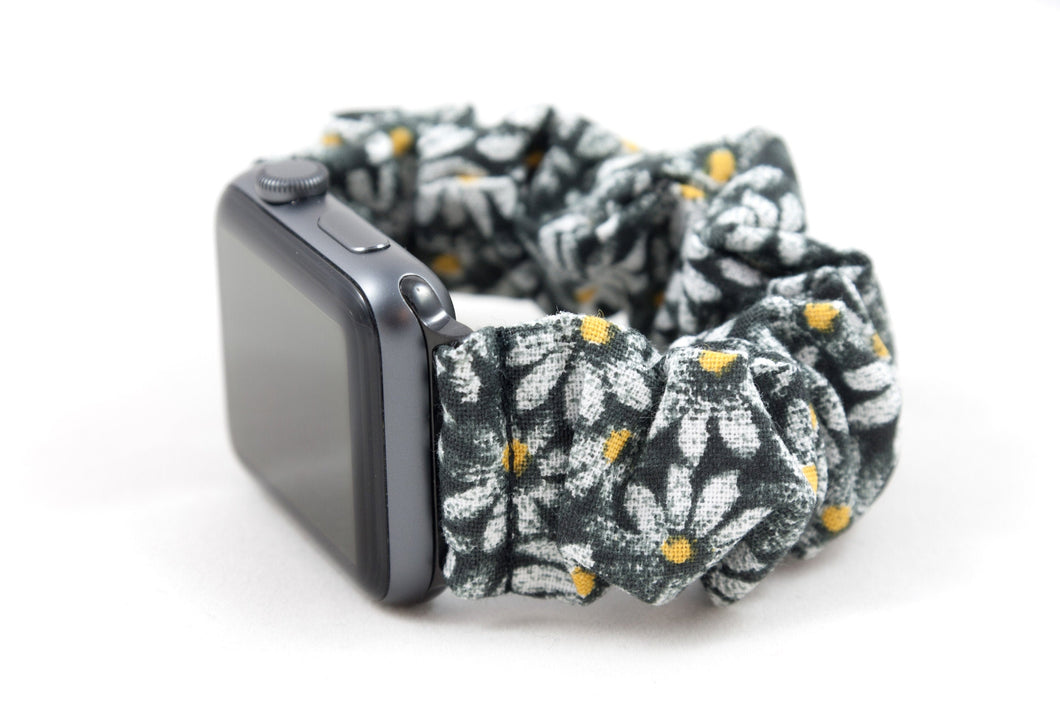 Daisy Apple Watch Scrunchie Band