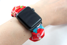 Load image into Gallery viewer, Iris Apple Watch Scrunchie Band

