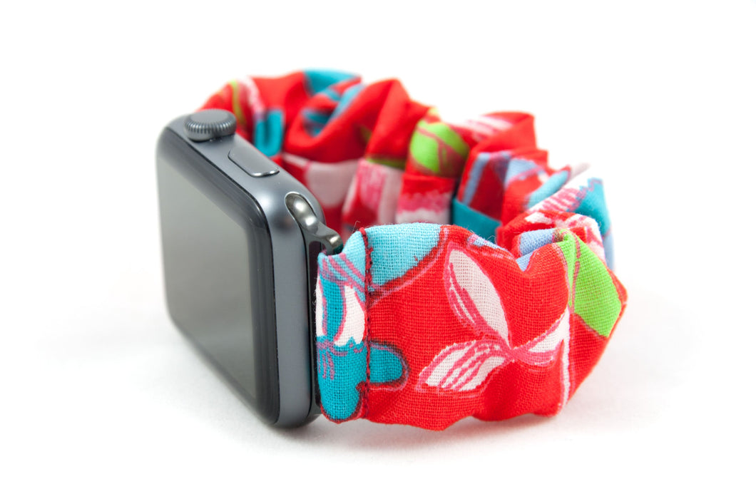 Iris Apple Watch Scrunchie Band