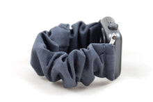 Load image into Gallery viewer, Gray Apple Watch Scrunchie Band
