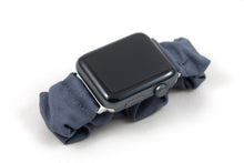 Load image into Gallery viewer, Gray Apple Watch Scrunchie Band
