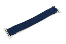 Load image into Gallery viewer, Navy Blue Thin Elastic Apple Watch Band
