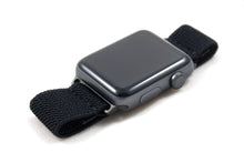 Load image into Gallery viewer, Black Thin Elastic Apple Watch Band
