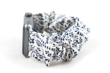 Load image into Gallery viewer, Olive Branch Apple Watch Scrunchie Band
