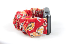 Load image into Gallery viewer, Botanical Apple Watch Scrunchie Band
