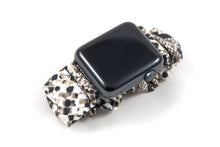 Load image into Gallery viewer, Snake Skin Apple Watch Scrunchie Band
